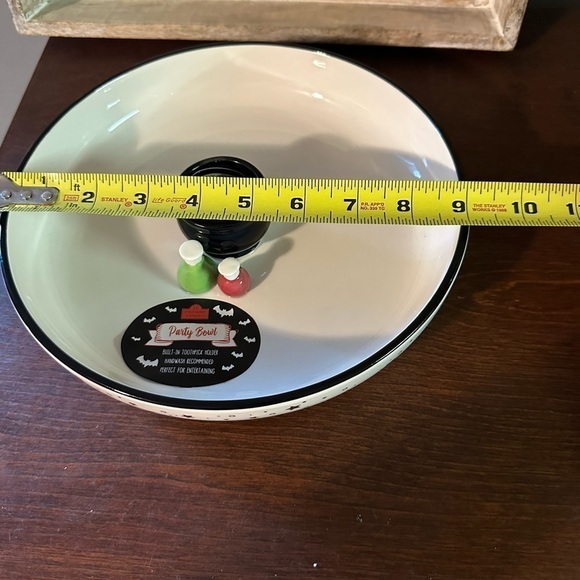 Witchy cauldron party bowl appetizer serving dish NWT! - Picture 9 of 9